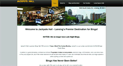 Desktop Screenshot of jackpotshall.com